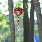Chandelier Crystals Ball Prism Pendant Maker Sun Catcher Crystal Rainbow Maker Drops Hang for Window Home Decor Car Charms Hanging  Wind Chimes Hanging Ornament Garden Decor Stevvex