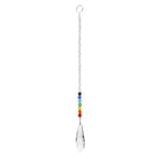 Chandelier Crystals Ball Prism Pendant Maker Sun Catcher Crystal Rainbow Maker Drops Hang for Window Home Decor Car Charms Hanging  Wind Chimes Hanging Ornament Garden Decor Stevvex
