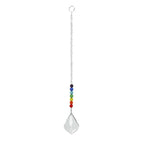 Chandelier Crystals Ball Prism Pendant Maker Sun Catcher Crystal Rainbow Maker Drops Hang for Window Home Decor Car Charms Hanging  Wind Chimes Hanging Ornament Garden Decor Stevvex