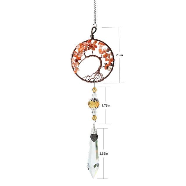 Chandelier Crystals Ball Prism Pendant Maker Sun Catcher Crystal Rainbow Maker Drops Hang for Window Home Decor Car Charms Hanging  Wind Chimes Hanging Ornament Garden Decor Stevvex