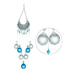 Chandelier Wind Chimes Crystal Prisms Hanging Sun Catcher Beads Chain Sphere Chandelier Lamps Light Pendant for Christmas Day Wedding Plants Cars Window Décor Rainbow  Window Curtains Pendant Home Decor Gifts Stevvex