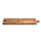Charcuterie Wine Glass Holder Interlocking Puzzle Boards Modular Serving Tray BandsCo Straps