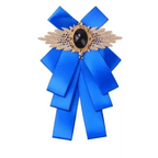 Charming  Butterfly Ladies Bowtie Casual Solid Color Rhinestone Brooch Bowties For Women Fashionable Wedding  Bowtie Stevvex