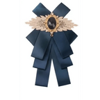 Charming  Butterfly Ladies Bowtie Casual Solid Color Rhinestone Brooch Bowties For Women Fashionable Wedding  Bowtie Stevvex