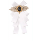 Charming  Butterfly Ladies Bowtie Casual Solid Color Rhinestone Brooch Bowties For Women Fashionable Wedding  Bowtie Stevvex