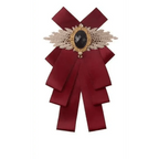 Charming  Butterfly Ladies Bowtie Casual Solid Color Rhinestone Brooch Bowties For Women Fashionable Wedding  Bowtie Stevvex
