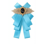Charming  Butterfly Ladies Bowtie Casual Solid Color Rhinestone Brooch Bowties For Women Fashionable Wedding  Bowtie Stevvex