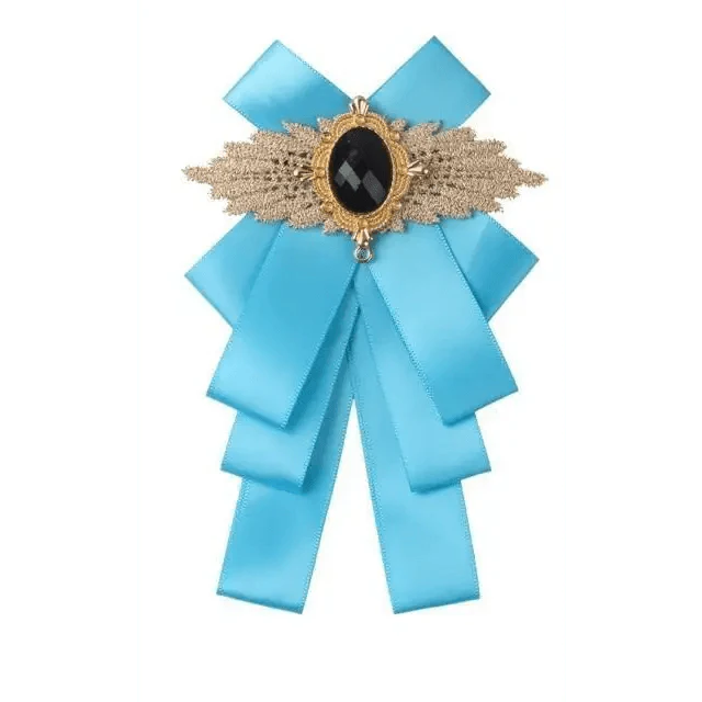 Charming  Butterfly Ladies Bowtie Casual Solid Color Rhinestone Brooch Bowties For Women Fashionable Wedding  Bowtie Stevvex