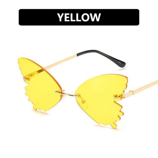 Charming Butterfly Sunglasses Women Luxury Design Glasses Women Summer Oversized Anti-reflective Eyeglasses Women Cool Fashion Trendy Sunglasses Stevvex