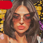 Charming Butterfly Sunglasses Women Luxury Design Glasses Women Summer Oversized Anti-reflective Eyeglasses Women Cool Fashion Trendy Sunglasses Stevvex