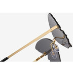 Charming Butterfly Sunglasses Women Luxury Design Glasses Women Summer Oversized Anti-reflective Eyeglasses Women Cool Fashion Trendy Sunglasses Stevvex