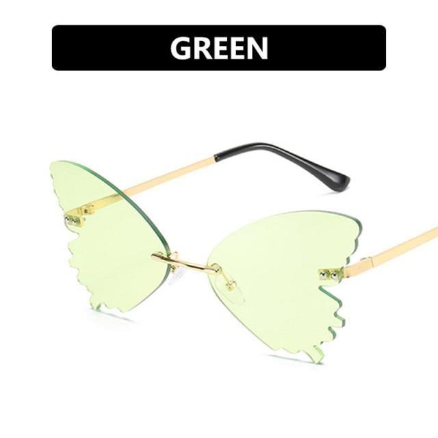 Charming Butterfly Sunglasses Women Luxury Design Glasses Women Summer Oversized Anti-reflective Eyeglasses Women Cool Fashion Trendy Sunglasses Stevvex