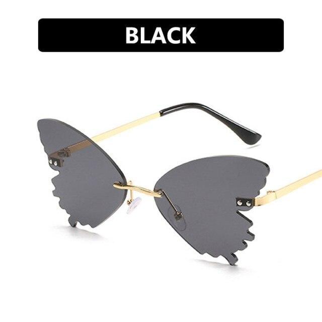 Charming Butterfly Sunglasses Women Luxury Design Glasses Women Summer Oversized Anti-reflective Eyeglasses Women Cool Fashion Trendy Sunglasses Stevvex