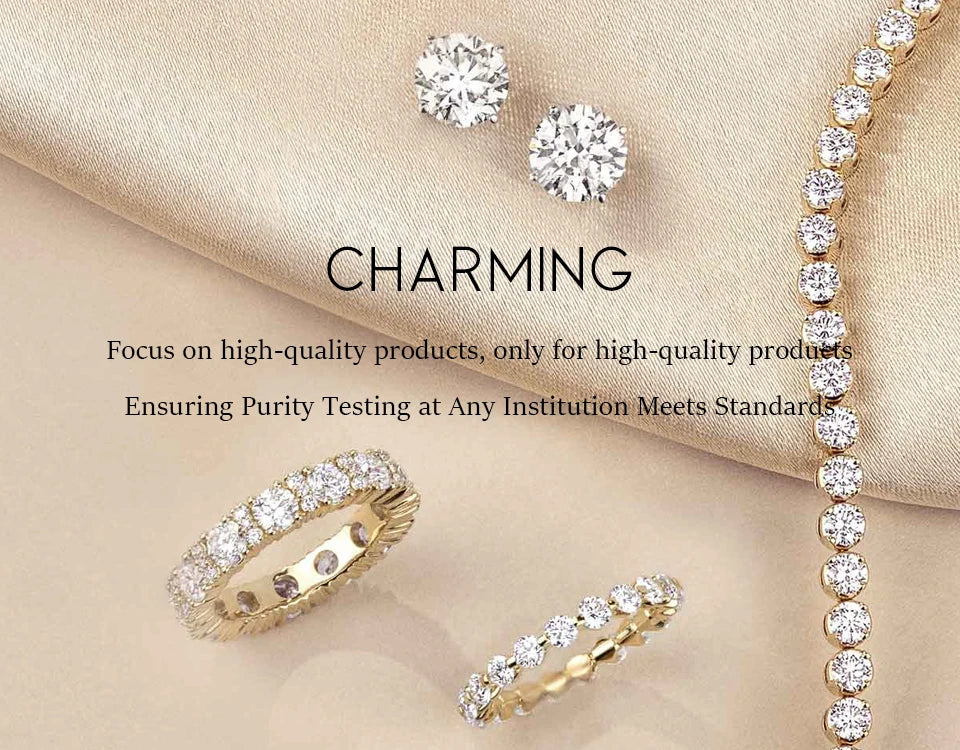 Moissanite Bow Knot Stud Earrings 925 Sterling Silver Sparkling Engagement BandsCo Straps