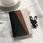 Charming Hit Color Short Tassels Wallets,Bags Zipper PU Leather, Card Holder, Pendant Coin Purse, Card Cash Clutch For Women And Girls Stevvex
