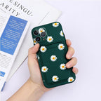 Charming Silicone Soft Anti-Scratch Cases For iPhone 13 Pro Max Case Silicone Wallet Card Holder Cover For iPhone 13 Mini 13ProMax 13Pro Flower Butterfly Beautiful Design Card Holder iPhone Case Stevvex