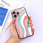 Charming Silicone Soft Anti-Scratch Cases For iPhone 13 Pro Max Case Silicone Wallet Card Holder Cover For iPhone 13 Mini 13ProMax 13Pro Flower Butterfly Beautiful Design Card Holder iPhone Case Stevvex