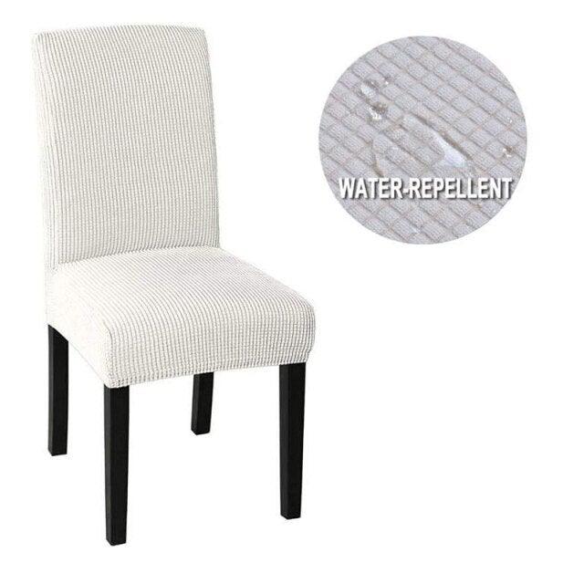 Cheap Waterproof Chair Cover Elastic Spandex Chair Covers for Dining Room Kitchen Stretch Chair Slipcover High Back Chair Covers For Dining Room Dining Kitchen Stretch Decorative Waterproof Spandex Chair Protectors Cover Stevvex
