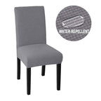 Cheap Waterproof Chair Cover Elastic Spandex Chair Covers for Dining Room Kitchen Stretch Chair Slipcover High Back Chair Covers For Dining Room Dining Kitchen Stretch Decorative Waterproof Spandex Chair Protectors Cover Stevvex