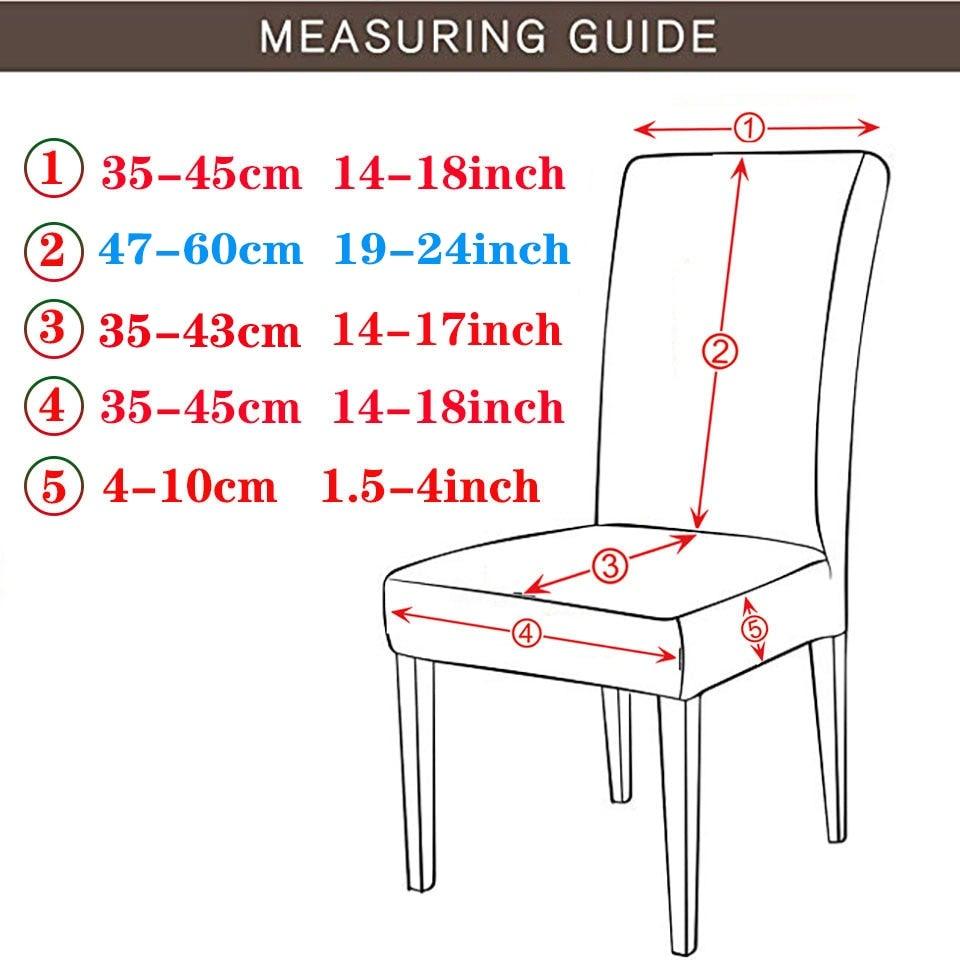 Cheap Waterproof Chair Cover Elastic Spandex Chair Covers for Dining Room Kitchen Stretch Chair Slipcover High Back Chair Covers For Dining Room Dining Kitchen Stretch Decorative Waterproof Spandex Chair Protectors Cover Stevvex