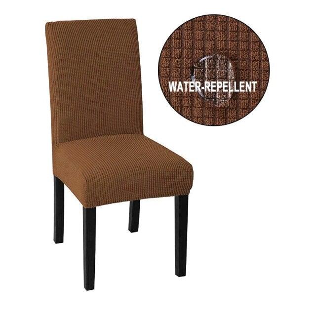 Cheap Waterproof Chair Cover Elastic Spandex Chair Covers for Dining Room Kitchen Stretch Chair Slipcover High Back Chair Covers For Dining Room Dining Kitchen Stretch Decorative Waterproof Spandex Chair Protectors Cover Stevvex