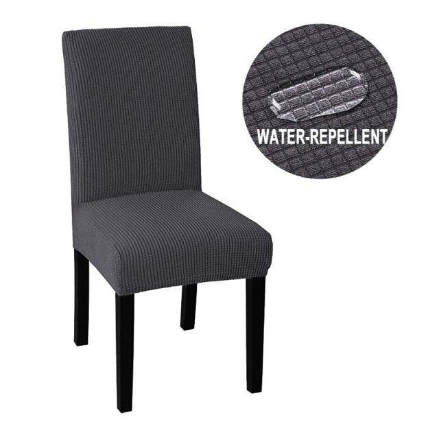 Cheap Waterproof Chair Cover Elastic Spandex Chair Covers for Dining Room Kitchen Stretch Chair Slipcover High Back Chair Covers For Dining Room Dining Kitchen Stretch Decorative Waterproof Spandex Chair Protectors Cover Stevvex