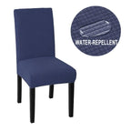 Cheap Waterproof Chair Cover Elastic Spandex Chair Covers for Dining Room Kitchen Stretch Chair Slipcover High Back Chair Covers For Dining Room Dining Kitchen Stretch Decorative Waterproof Spandex Chair Protectors Cover Stevvex