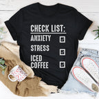 Check List Tee Peachy Sunday