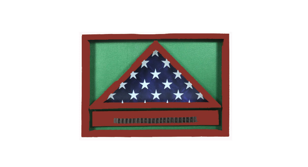 Police/Fire Retirement shadow box The Military Gift Store