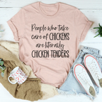 Chicken Tenders Tee Peachy Sunday