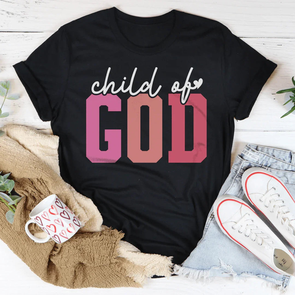Child of God Tee Peachy Sunday