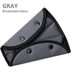 Child Seat Belt Adjustment Holder Car Anti-Neck Neck Baby Shoulder Cover Seat Belt Car Safe Seat Belt Cover Soft Adjustable Children Safety Belt Fixer Triangle Anti-ledge For Child Neck Protection Belts Seat Positioner Child Seatbelt for Kids Safety