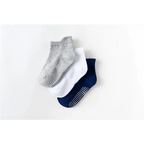 Children Cotton  6 Pairs/Set Anti-slip Socks For Boys Girl Rubber Kid Floor Sock With Grips For 0 To 6 Years Kids Stevvex