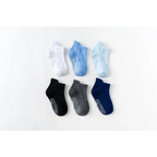 Children Cotton  6 Pairs/Set Anti-slip Socks For Boys Girl Rubber Kid Floor Sock With Grips For 0 To 6 Years Kids Stevvex