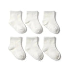 Children Cotton  6 Pairs/Set Anti-slip Socks For Boys Girl Rubber Kid Floor Sock With Grips For 0 To 6 Years Kids Stevvex