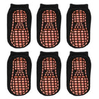 Children Cotton  6 Pairs/Set Anti-slip Socks For Boys Girl Rubber Kid Floor Sock With Grips For 0 To 6 Years Kids Stevvex
