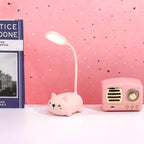 Children Desk Lamp LED Bedside Table Lamp Flexo Balance Light Gooseneck Drawing Iluminaria For Study Badroom Decor Cute Bear Cute Study Lamps for Bedroom Décor Stevvex