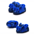 Children's cotton slipper bag heel warm and non slip baby home shoes men's and women's cotton shoes
