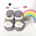 Children's Cotton Slippers Boys And Girls Home Furry Shoes Indoor Warm Shoes Winter Non-slip Cotton Shoes Furry Slippers Memory Foam Anti-Slip House Shoes Comfortable Cotton Slippers Home Bedroom Shoes Stevvex