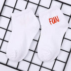 Children's Cotton Socks Cute Cartoon Fruit Embroidery Socks Comfortable Cartoon Socks Combed Out Of Pure Cotton Soft Comfortable Crew Socks For Kids Stevvex