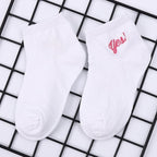 Children's Cotton Socks Cute Cartoon Fruit Embroidery Socks Comfortable Cartoon Socks Combed Out Of Pure Cotton Soft Comfortable Crew Socks For Kids Stevvex