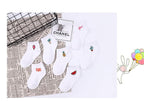 Children's Cotton Socks Cute Cartoon Fruit Embroidery Socks Comfortable Cartoon Socks Combed Out Of Pure Cotton Soft Comfortable Crew Socks For Kids Stevvex
