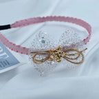 Children's Headdress Hair Hoop Hand-Woven Flower Headband Korean Exquisite Little Princess Head Flower Pupil Hair Gorgeous Hair Accessories For Women