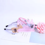 Children's Headdress Hair Hoop Hand-Woven Flower Headband Korean Exquisite Little Princess Head Flower Pupil Hair Gorgeous Hair Accessories For Women