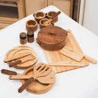 Wooden Play Kitchen Dishes - SJB-DIAMOND ELITES