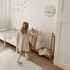 Wooden Clothing Rack - SJB-DIAMOND ELITES