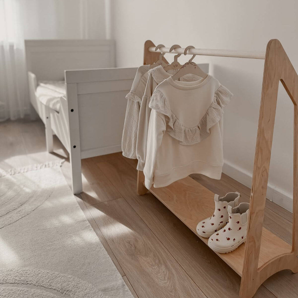Wooden Clothing Rack - SJB-DIAMOND ELITES