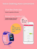 Childrens Smart Watch Kids Phone Watch Smartwatch For Boys Girls With Sim Card Photo Waterproof Smartwatches With Tracker HD Touch Screen For Kids Games Alarm Clock Camera Digital Wrist Watch Smartwatch Christmas Birthday Gifts Stevvex
