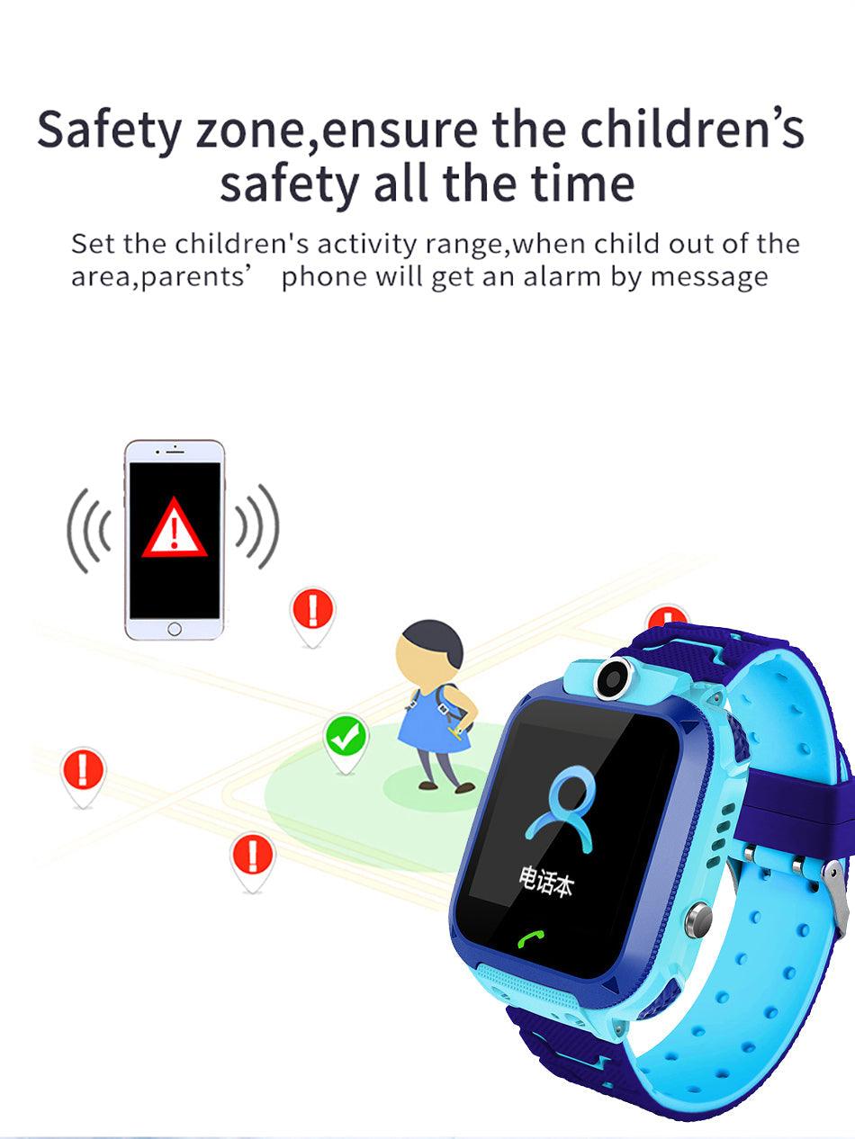 Childrens Smart Watch Kids Phone Watch Smartwatch For Boys Girls With Sim Card Photo Waterproof Smartwatches With Tracker HD Touch Screen For Kids Games Alarm Clock Camera Digital Wrist Watch Smartwatch Christmas Birthday Gifts Stevvex