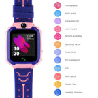 Childrens Smart Watch Kids Phone Watch Smartwatch For Boys Girls With Sim Card Photo Waterproof Smartwatches With Tracker HD Touch Screen For Kids Games Alarm Clock Camera Digital Wrist Watch Smartwatch Christmas Birthday Gifts Stevvex